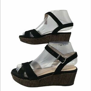 Aquatalia Marvin K Keira Platform Wedge Sandals